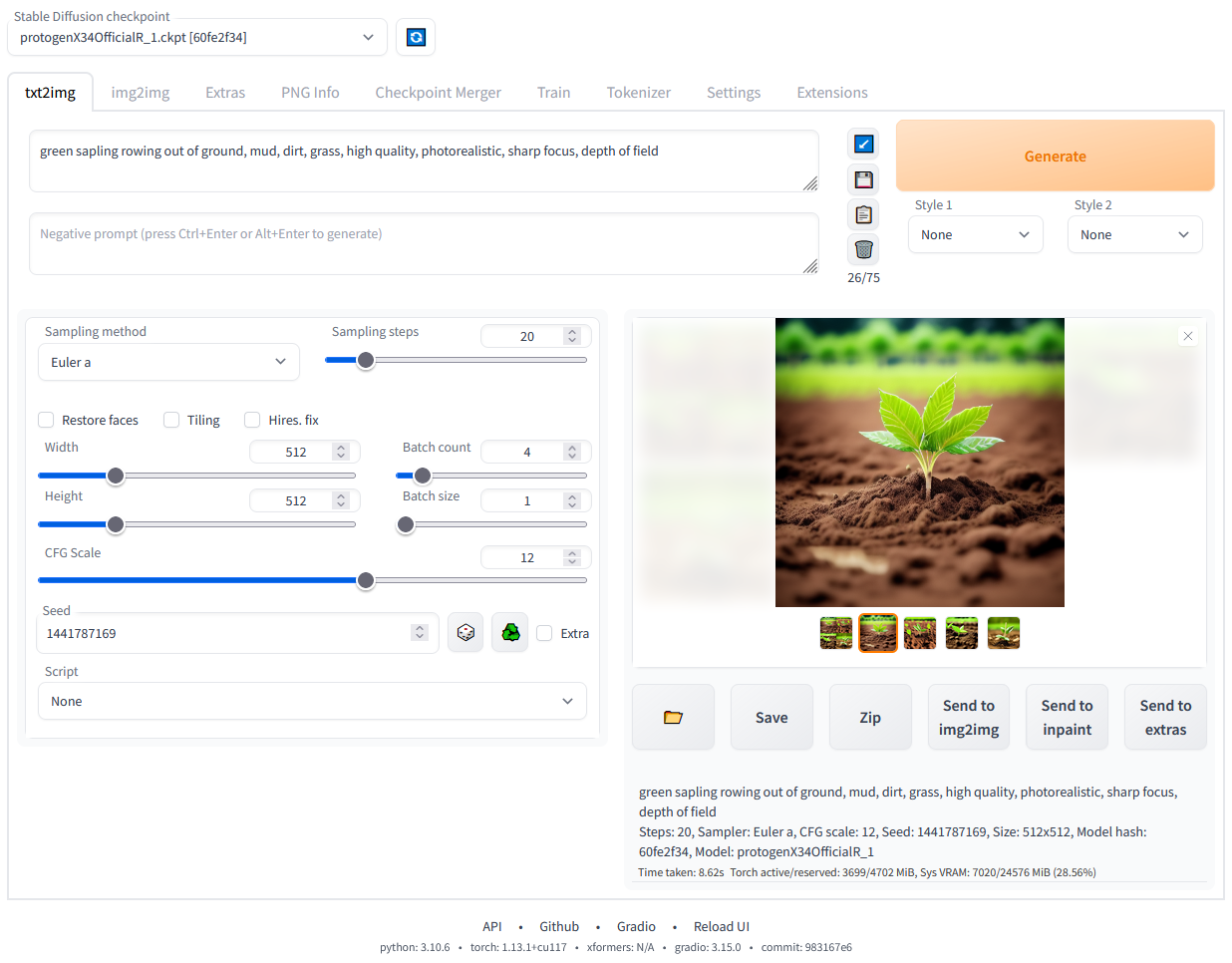 Stable Diffusion WebUI